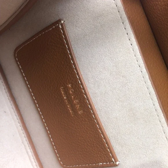 ⚜️⚜️ Women's polene Numéro Sept MiniEDITION TEXTURED CAMEL